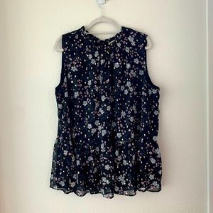 Pretty plus size blouse from the Loft